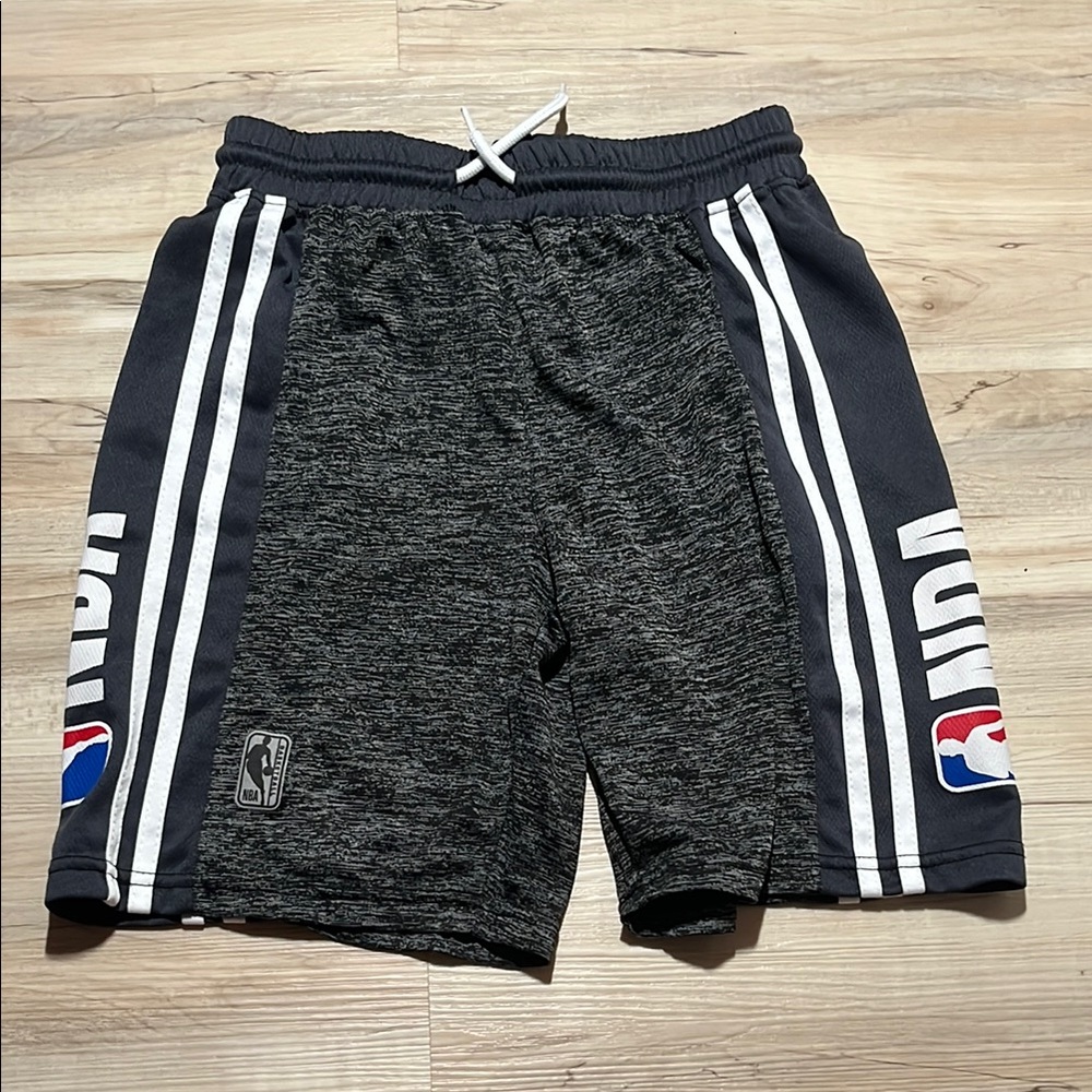 NBA Kids Gray Athletic Shorts